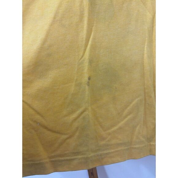 Unisex Mens Women’s Canvas Yelllow Tshirt Save The Bees XXL - Picture 6 of 6